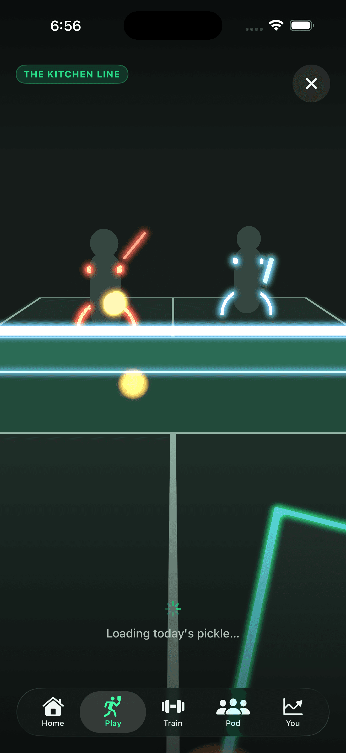 The Kitchen Line — Pickleballer’s daily first-person read on the neon night court